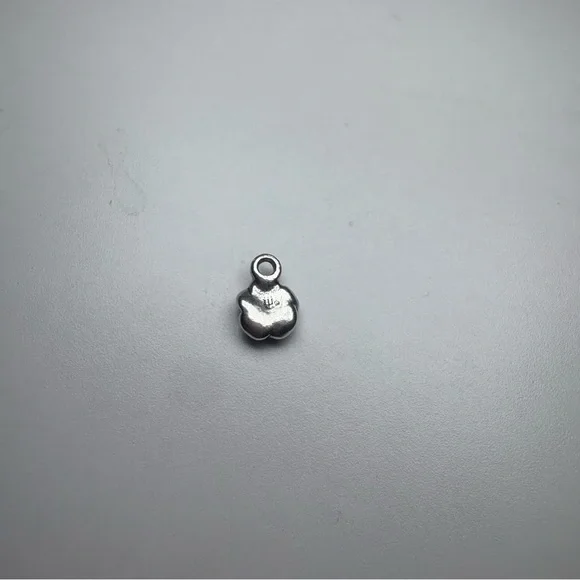 James Avery Silver mini Rose Charm - Picture 2 of 2